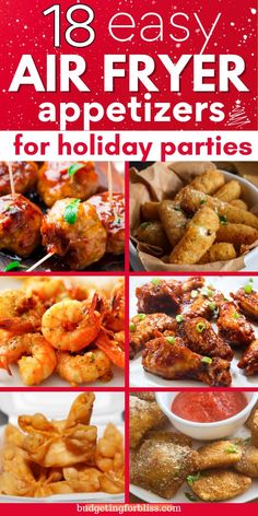 air fryer appetizers for holiday parties