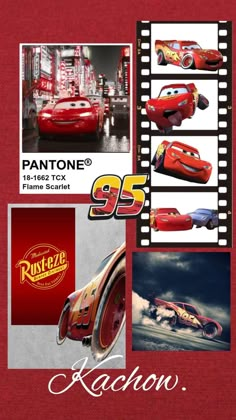 an advertisement for the cars movie