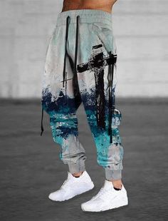 Mens Joggers Sweatpants, Designer Streetwear, Print Pants, Mens Joggers, Cargo Pants Men, Type Of Pants, Jogger Sweatpants