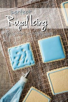 Do you like to decorate with royal icing? Have you ever made a recipe like this? Do you have any other Best Royal Icing Recipe, Royal Frosting, Easy Royal Icing Recipe, Cookie Icing Recipe, Recipe Baking, Sugar Cookie Royal Icing, Sugar Cookie Icing, Royal Christmas, Royal Icing Recipe