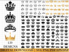 the digital crown svg files are available for free