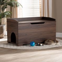 Cat litter box enclosure Cleaning Supplies Organization, Baxton Studio, Cat Litter Box, Cat Furniture