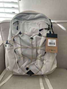 #ad Top Seller for THE NORTH FACE BOREALIS Backpack Gardenia White - Unisex NWT, Fashion Mens Accessories White North Face Backpack, North Face Backpack Borealis, North Face Backpack School, The North Face Bag, North Face Borealis Backpack, The North Face Backpack, Borealis Backpack, The North Face Borealis, North Face Borealis