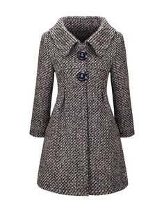 Long Coat Design, Ladies Long Coat, Plain Coats, Fall Fashion Coats, Beautiful Long Dresses, Cozy Coats, Dresses For Girls, Beauty Clothes, Woolen Coat