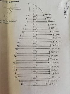 the height chart for an airplane is shown