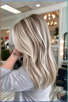 Looking for cute and easy hairstyles for medium hair? Discover 10 stunning hair ideas that are perfect for any occasion, including simple summer braids and effortless styles. These trendy and chic hairstyles are ideal for medium-long hair and will keep you looking fabulous all season long. #HairStyles #HairIdeas #CuteHairstyles #MediumHair #EasyHairstyles #SummerBraids Hair Color Ideas For Ash Brown, Back To Back Highlights Blondes, Blonde And Dark Blonde Highlights, Blondes With Dimension, Fun Hair Ideas For Blondes, Blonde Highlights On Light Hair, Types Of Blondes For Skin Tone, Blond Highlights On Dirty Blonde Hair Straight, Chunky Blonde Highlights And Lowlights