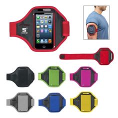 sports armband with cell phone holder