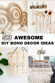 the top five diy boho decor ideas