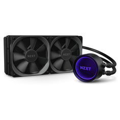 the nxt cooling pad and fan are shown in front of a white background with blue lighting