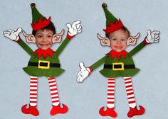 Elf Your Self free templates, patterns and printables by ALTERED ARTIFACTS Christmas Elfs, Elf Crafts, Elf Yourself, Recipes Family, December Christmas, Christmas Elves, Christmas Decorations For Kids, Recipes Appetizers, Christmas School