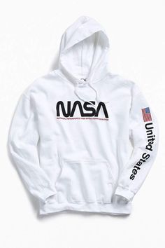 Nasa Clothes, Nasa Hoodie, Buy Hoodies, Stylish Hoodies, Trendy Hoodies, Hoodie Outfit, Outfits Casual, Cotton Hoodie, Hoodie Sweatshirt