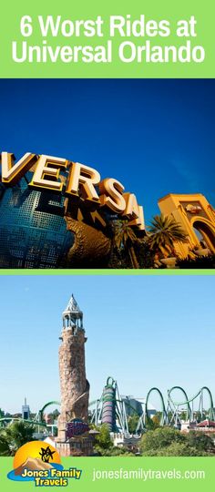 the six worst rides at universal orlando