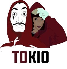 an image of two people with the words tokio