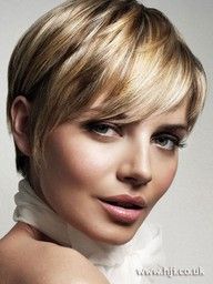 The coloured foils I'd like with my new cut Black Haircut Styles, Trendy We Fryzurach, Short Haircut Styles, Leona Lewis, Bob Hairstyles For Thick, Cute Short Haircuts, Short Brown Hair, Very Short Hair