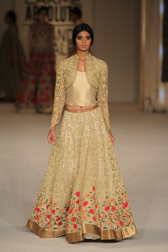 Lakme Fashion Week Summer Resort 2016 | Rohit Bal #LFWSR2016 #PM Lehenga Inspiration, India Fashion Week, Indian Lehenga, Vogue India