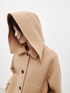 MO&Co. Women's Hooded Cropped Wool Coat Features : - 100% Wool- Hooded design- Athleisure silhouette Code: MBB4COTT17The back length of size S is 56cmMATERIALS & CARE Material: 100% WoolDo not wash, do not bleachHang to dry, do not tumble dryLow-temperature ironing, professional dry cleaningDo not put the sun under long exposurePlease select your own size in the size chart according to your figure and serve model size as a guideline. Hooded Wool Coat, Black Camel, Woolen Coat, Short Coat, Hooded Coat, Wool Jacket, Crop Jacket, Black Coat, Wool Coat