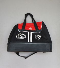 "Vintage ADIDAS Duffel Gym Bag Hipster Bag Large Heavy ADIDAS sport Bag Measurements: length 21\" / 53 cm height 15\" / 38 cm width 11\" / 28 cm strap  45\" / 115 cm handles approx 19\" / 48 cm The  zipper works fine. In pretty good condition for its age showing some normal wear and marks from use.  Please check out the photos for full condition description.  SHIPPING * I ship worldwide via Priority mail (Latvijas Pasts) from Latvia (EU). * I ship from Europe, so please allow 2 to 4 weeks for th Functional Adidas Logo Bag For Streetwear, Sporty Adidas Logo Bag For Everyday Use, Sporty Adidas Logo Bag, Black Adidas Bags For Outdoor Activities, Sporty Gym Bag For Sports, Sporty Black Training Bag, Casual Adidas Sports Bags, Black Adidas Bag For Everyday Use, Black Sporty Gym Bag For Sports Events