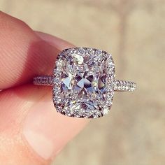 Zerafetin Değerli Hali Engaged Af, Eternity Engagement Ring, Cushion Cut Diamond Ring, Elongated Cushion Cut, The Bling Ring, Essense Of Australia, Elongated Cushion, Cushion Cut Engagement, Gorgeous Rings