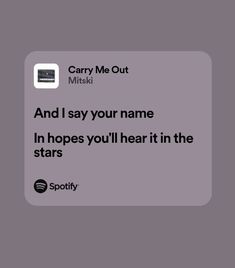 a text message that reads, and i say your name in hopes you'll hear it in the stars