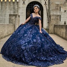 Navy Blue Princess Quinceanera Dresses Off the Shoulder Ball Gown Sweet 16 Dress Beads Appliques Quinceanera Dresses Off The Shoulder, Ball Gown Sweet 16, Princess Quinceanera Dresses, Sweet 16 Dress, Dresses Off The Shoulder, 16 Dress, Sweet 16 Dresses, Beaded Applique, Quinceanera Dresses