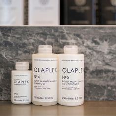 Olaplex Bond Maintenance System Kit Includes: 1 Olaplex No. 3 Hair Perfector (3.3 Oz / 100 Ml) 1 Olaplex No. 4 Bond Maintenance Shampoo (8.5 Oz / 250 Ml) 1 Olaplex No. 5 Bond Maintenance Conditioner (8.5 Oz / 250 Ml) What It Does: Olaplex No. 3: A Pre-Shampoo Hair Treatment That Reduces Breakage And Split Ends For Visibly Healthier Hair. Olaplex Bond Building Technology Is Proven To Relink Broken Disulfide Bonds Damaged By Chemical Services, Heat, And Styling. Olaplex No. 4: Repairs And Protects Olaplex No 3, Redken All Soft, Healthier Hair, Damaged Hair Repair, Moroccan Oil, Strong Hair, Hair Repair, Split Ends, No 5