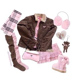 Under Your Spell, December 27, Brown Outfit, Pink Outfits, Kawaii Clothes, Pink Outfit