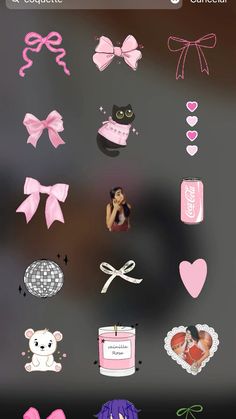 the pink stickers are all over the phone screen, and it's pretty