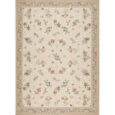 These Hand-stitched needlepoints borrow traditional decorative motifs and whimsical floral patterns, which are enhanced by beautiful silk accents. With warm inviting colors, these elegant carpets are both vibrant and lively. Samad Rugs Rug Size: Runner 2'6" x 8' | Ivory / Beige 2'6" x 8' Area Rug - Samad Rugs Highland Needleworks Floral Handwoven Wool Area Rug 30.0 x 0.25 in blue / green / orange / pink / redWool | Wayfair Blush Rug, Inviting Colors, Bird Coloring, Nursery Room Inspiration, Bed Canopy, Romantic Bedroom, Beige Area Rug, Floral Area Rugs, Ivory Rug