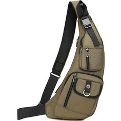 Highest Qualitythis Sling Bag Is Well Constructed Of High-Quality Water-Resistant Nylon Material. Lightweight, Strong And Sturdy. Not Easy To Be Scratched, High Quality, And Water-Resistant. The Size Of It Is Bigger Than A Fanny Pack, But Not As Big As A Backpack. Dimension7.9"L X 16.5"H X 1.6"W. Main Pocket Fits A 9.7'' Ipad With Case. Just Right For Keeping Your Essential Belongings Close And Safe. All At Once Keeping Your Hands Free So You Can Enjoy More. Multiple Storagelarge Main Compartmen Tumi Backpack, Supreme Backpack, One Strap Backpack, Brown Leather Messenger Bag, Basketball Backpack, Hydration Backpack, Flap Backpack, Computer Backpack, Plush Backpack