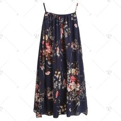 rosegal Butterfly Print Dress, Floral Sundress