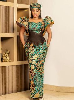 Presenting this handcrafted dress, ideal for any occasion and more. Each garment is carefully sewn and crafted from 100% premium African wax fabric. This dress is made to order, offering customization options. You can modify details, or request changes in fabric and color. Don't hesitate to reach out if you have any questions. Thank you for stopping by today. Ankara Prom Dress, Latest Ankara Gown Styles, Bubu Dress, Dress African Print, Africa Print, Ankara Dress Designs, Ankara Long Gown Styles, Dress Ankara, Ankara Dress Styles