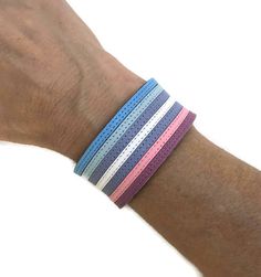 Pride Balls, Gay Jewelry, Gay Pride Bracelet, Lgbt Bracelet, Trans Things, Flag Pride, Pride Flag Colors, Pride Bracelet