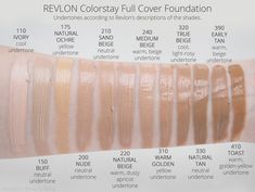 Revlon Colorstay Full Cover Foundation - Mateja's Beauty Blog Revlon Illuminance Foundation, Revlon Foundation Shades, Revlon Colorstay Foundation Shades, Revlon Foundation, 2024 Makeup, Revlon Colorstay Foundation, Milani Conceal And Perfect, Cover Foundation