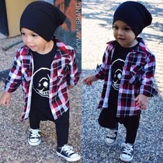 Punk rock fashion for toddlers. Baby Boy Swag, Baby Boy Dress