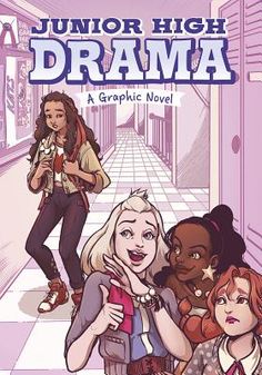 the cover to junior high drama graphic novel