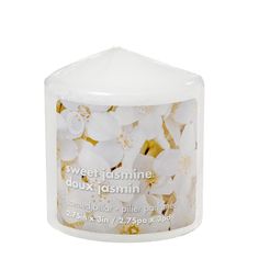 The 2.75" × 3" Scented Pillar has a sanguine smell of jasmine flowers that livens up the atmosphere of your room. Good smell not only lifts up your mood but helps you focus on the positive aspects of life and cut off negativity. Scented Flameless Candles, Sweet Jasmine, Positive Aspects, Flameless Candle Set, Focus On The Positive, Scented Pillar Candles, Jasmine Flowers, White Candle, Led Candle