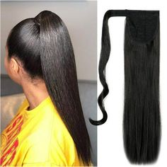 Product description Ponytail Hair Extension Synthetic Hairpiece Pony Tail Clip in Hair Extensions for Girl Lady Woman 100% imported wire fiber high temperature resistant,soft,natural,reusable,washable, can't be dyed Best synthetic fiber with best physical properties, appearance, color and texture are highly similar to real human hair, confused as real ones.It is in standard proportion,which is similar with natural hair style, very easy to blend into your hairilar to real human hair, confused as Brown Ponytail, Long Straight Ponytail, Wrap Around Ponytail, Clip In Ponytail Extensions, Curly Color, Pony Tails, Straight Ponytail, Clip In Ponytail, Ponytail Hair Extensions