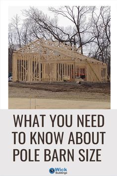 Building a pole barn of any size is no small undertaking, and everyone has different timelines, capabilities, and budgets. 

The right design, the appropriate materials, and smart construction practices are essential for a functional, durable, and cost-efficient building.

In this article we cover several practical reasons why you should build bigger than you think you need. Pole Barn With Loft, Pole Barn Cost, Pole Barn Loft, Pole Barn Loft Ideas, Pole Barn Builders, Pole Barn Ideas, Dream Home Ideas, Post Frame Construction