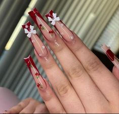 White Leopard Nails, Red Bottom Nails, White Tip Acrylic Nails, Acrylic Toe Nails, Wow Nails, Glamour Nails, Summery Nails, Pretty Gel Nails, Long Acrylic Nails Coffin