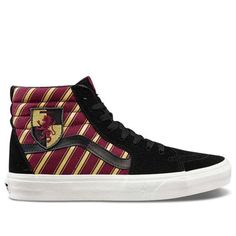 Vans x Harry Potter SK8-HI Gryffindor in Multi Vans x Harry Potter Suede upper Hi-top Shoelace closure Rubber outsole Gryffindor patch logo on the side Harry Potter Shoes, Vans Sk8 Hi, Vans Shop, Vans High Top Sneaker, Sk8 Hi, Hi Top, Round Toe Heels, Vans Sk8, Vans Old Skool Sneaker