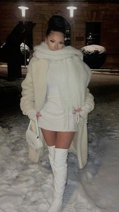 Mode Zara, Classy Winter Outfits, Winter Fashion Outfits Casual, White Boots, Looks Chic, Mode Inspo, Outfit Inspo Fall