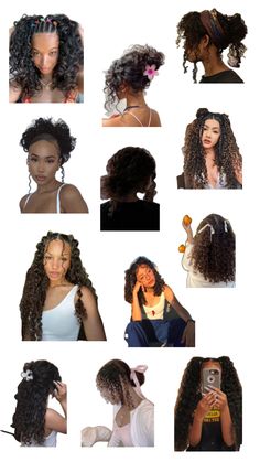 Curly Beach Hairstyles Natural Curls, Poofy Curly Hair Hairstyles, Curly Hair Types Charts, 2000s Hairstyles Curly Hair, Short Curly Hair Styles Easy, Hair Type Chart, Curly Hair Advice, Curly Hair Inspo, 2000s Hairstyles