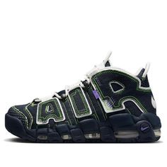 Tennis legend Serena Williams adds her own creative touch on the classic Nike Air More Uptempo. Making use of twill-denim and ribbed texture, the silhouette is dressed in dark obsidian, purple, volt and white giving it a complete style makeover.
DX4219-400 (SNKR/Retro/Mid Top/Women's/Non-Slip/Basketball/Wear-resistant/Shock-absorbing) Yeezy Boots, Nike Air More Uptempo, Nike Air More, Retro Basketball Shoes, Scottie Pippen, Adidas Spezial, Dunks Nike, Nike Air Max Plus, Air Max Plus