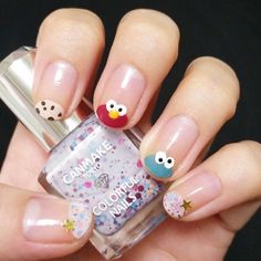 Japanese Nail Art, Simple Gel Nails, Minimal Nails, Japanese Nails, Nails For Kids, Kawaii Nails, Cute Nail Art, Cute Nail Designs, Nail Art Tutorial