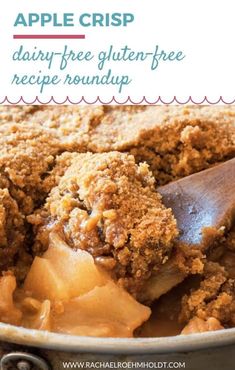 10 Dairy-free Gluten-free Apple Crisp Recipes . Looking for a dairy-free gluten-free apple crisp recipe? Check out these 10 recipes that are perfect for fall, using all dairy-free and gluten-free ingredients! Apple Recipes Gluten Free, Honeycrisp Apple Recipes, Raspberry Crisp Recipe, Gluten Free Apple Crisp Recipe, Paleo Apple Crisp, Gluten Free Apple Recipes, Raspberry Crisp, Fall Recipes Appetizers, Crisp Recipes