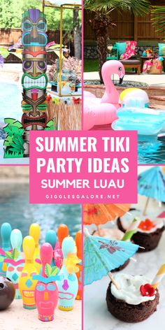 summer tiki party ideas for kids and adults