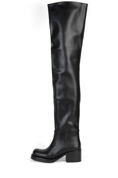 REFLECT-OK RB Black 6 Flat Thigh High Boots, Thigh High Boots Outfit, Leather Thigh Boots, Boot Fits, Thigh High Boots Flat, High Boots Outfit, Leather Thigh High Boots, Thigh High Boots Heels, Thigh Boot