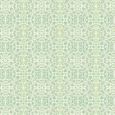 a green and white wallpaper pattern