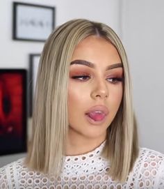 Jordan Lipscombe, Blonde Hair Inspiration, Pinterest Hair, Blonde Hair Looks, Short Blonde Hair, Hair Waves, Hair Cut, Hair Dos, Balayage Hair