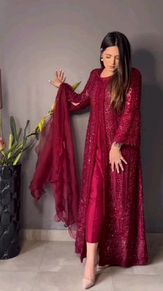 Open Style Shirt Design Pakistani, Eid 2024 Outfits, Open Gown Style Dresses Pakistani, Party Outfit Modest, Open Shirt Designs Pakistani, Eid Dress Designs Ideas, Eid Special Dresses, Eid Dress Ideas, Eid Outfits Ideas